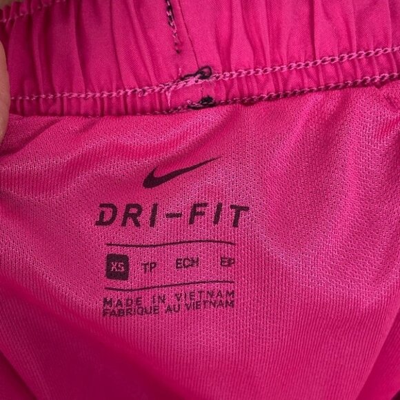Nike Tempo Running Shorts‎ Size XS 2021 Pink Black White Lightweight High Rise - Picture 11 of 14